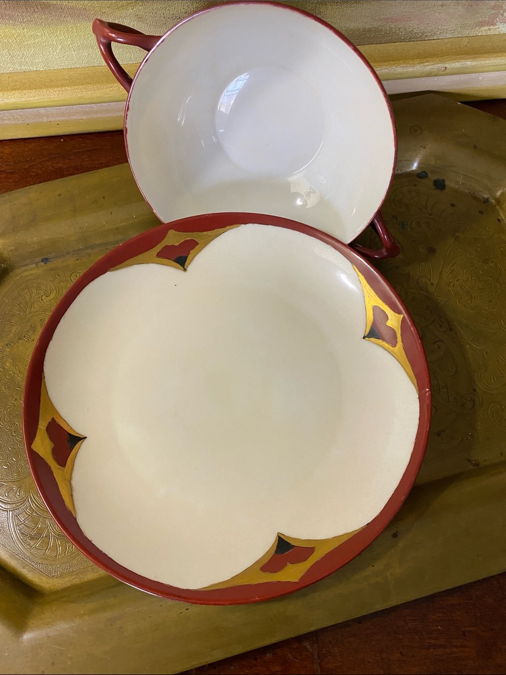 Bavaria SIGNED STAMPED, Cup & Saucer